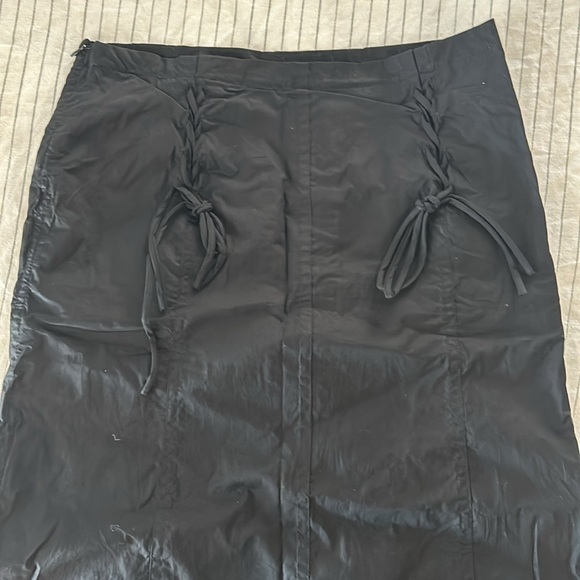 Deiji Studios Double Lace Up Skirt, XS, NWT - Picture 5 of 5